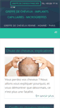 Mobile Screenshot of micro-greffe-cheveux.net